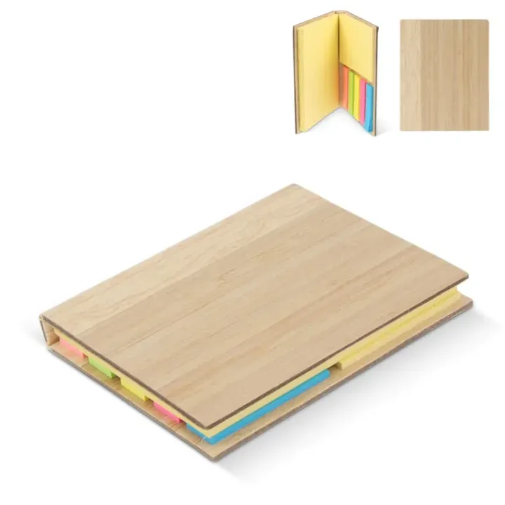 Sticky notes bamboo 3 - LT92075 (gadzety reklamowe)